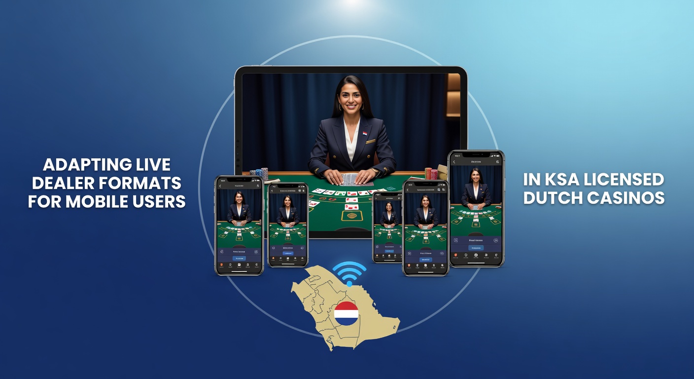 Mobiele interface van een live dealer roulette tafel in een Nederlands casino met KSA-licentie