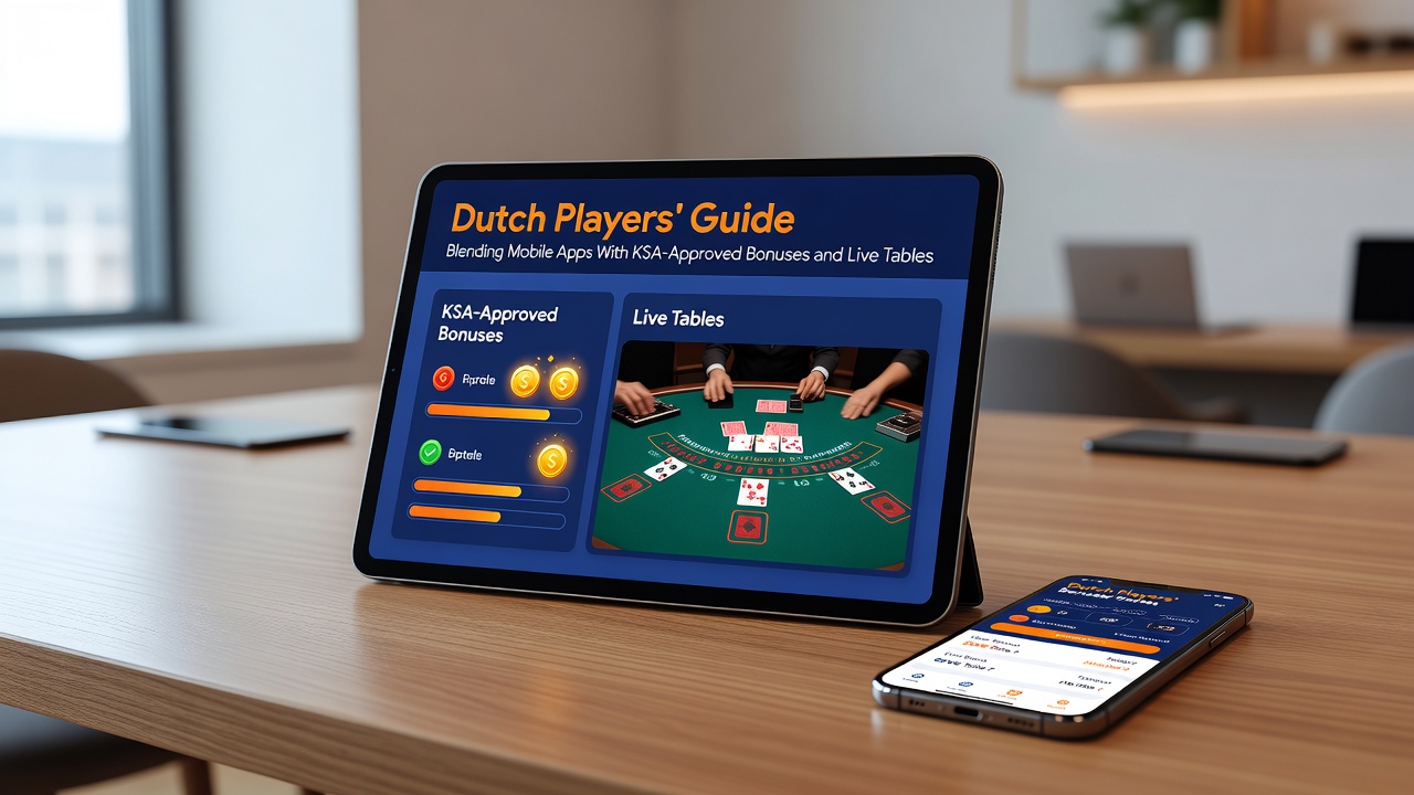 Nederlandse spelers gebruiken mobiele apps voor KSA-goedgekeurde bonussen en live tables